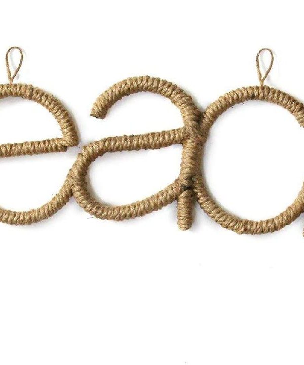 Stratton Home Décor Stratton Home Decor Rope Beach Sign