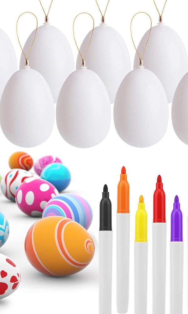 UFUNGA 30 Pcs Easter Eggs Decorations Kit