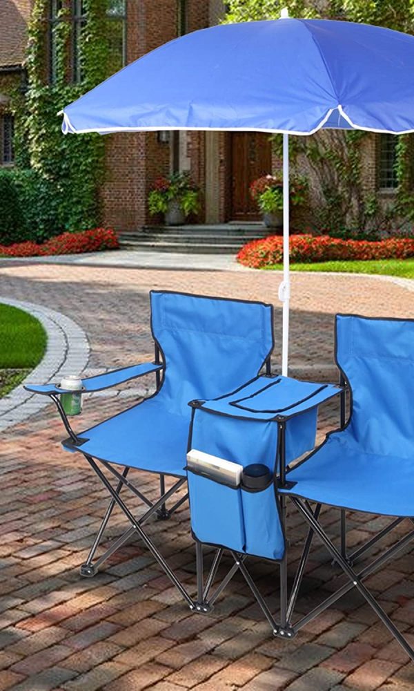 YUN JIN Folding 2-Seat Camping Chair